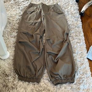 zara parachute pants